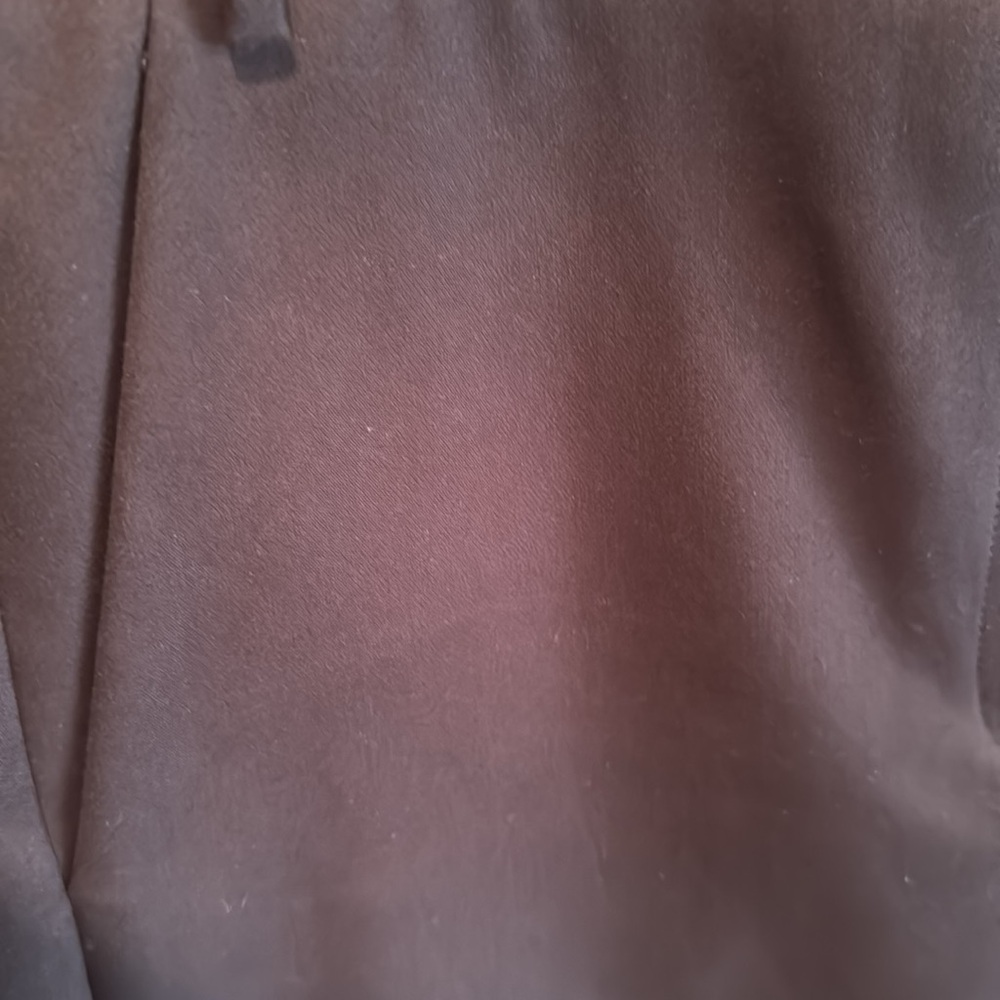 Tibi classic black lined cotton gabardine skirt, size 10, EUC, $135. - Picture 5 of 7